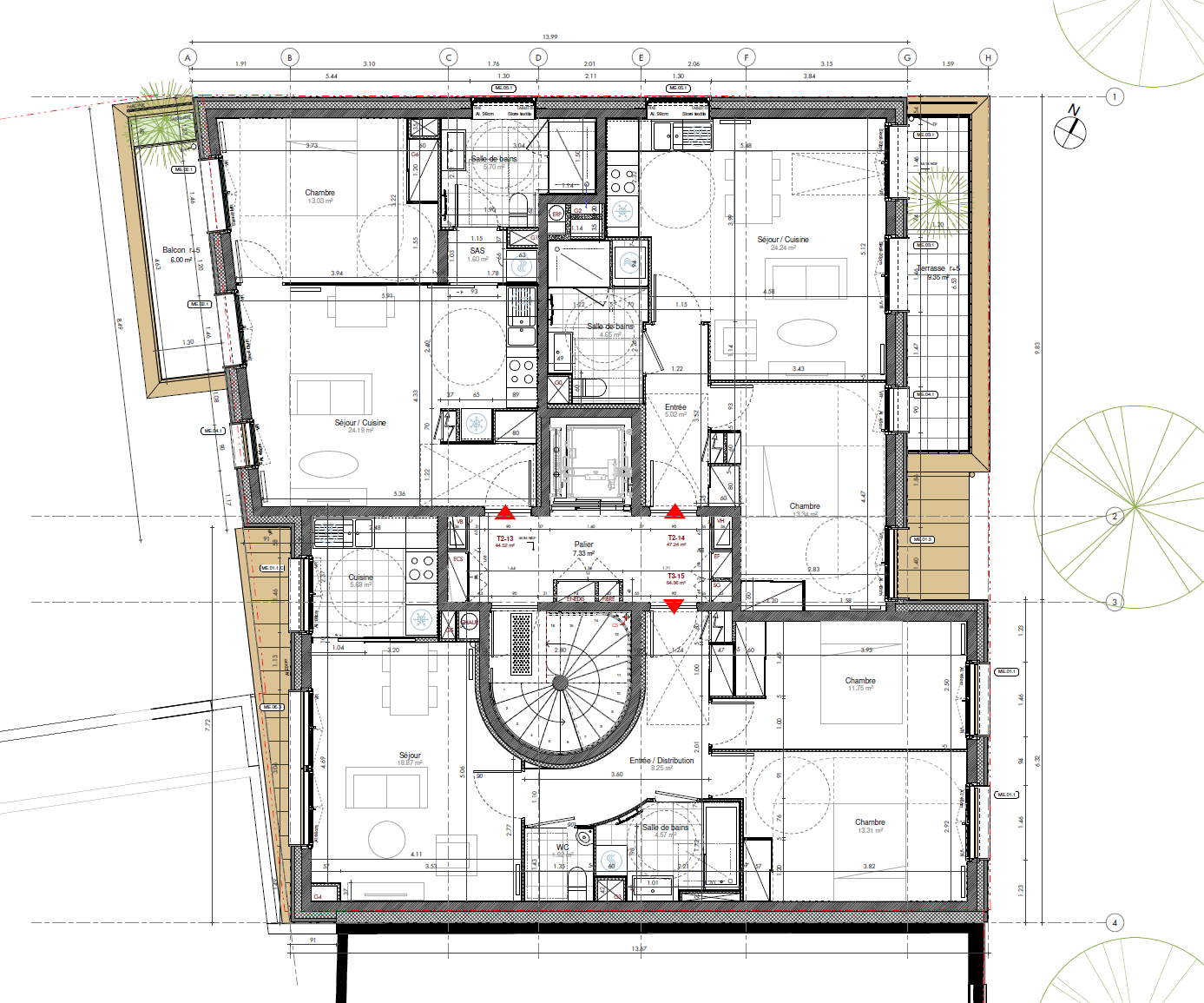 23 LOGEMENTS INTERMEDIAIRES