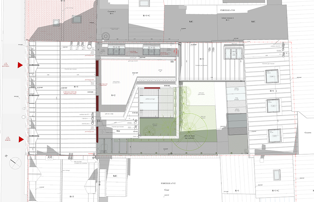 RESTRUCTURATION 5 LOGEMENTS ET UNE BOUTIQUE