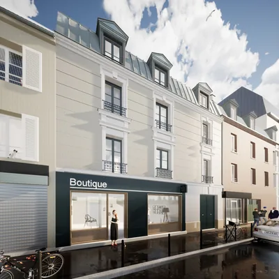 5 LOGEMENTS EN SURELEVATION ET EXTENSION