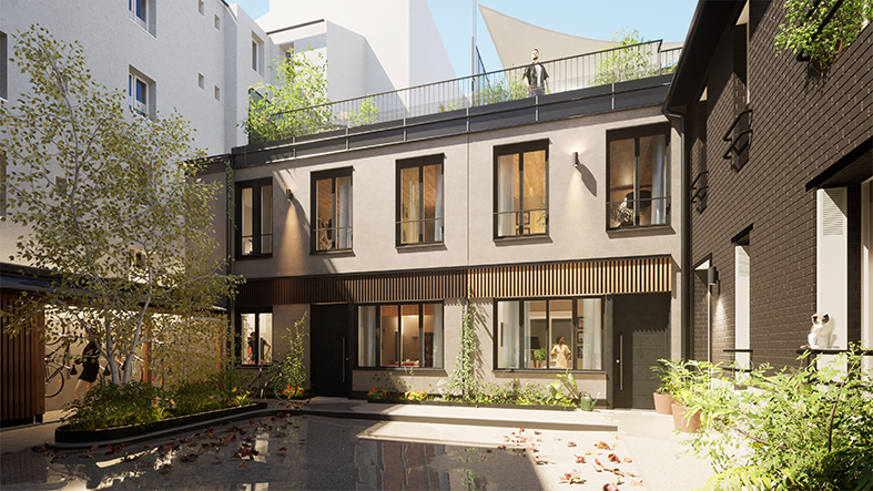 2 MAISONS DE VILLE