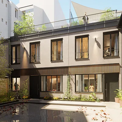 2 MAISONS DE VILLE